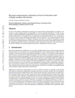 Bayesian nonparametric estimation of survival functions with
  multiple-samples information