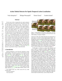 Action Tubelet Detector for Spatio-Temporal Action Localization