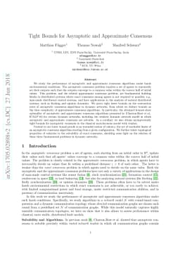Tight Bounds for Asymptotic and Approximate Consensus