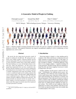 A Generative Model of People in Clothing
