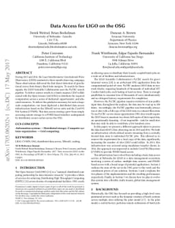 Data Access for LIGO on the OSG