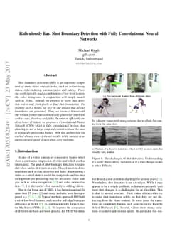 Ridiculously Fast Shot Boundary Detection with Fully Convolutional
  Neural Networks