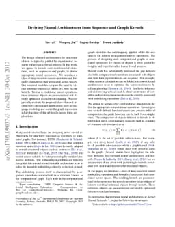 Deriving Neural Architectures from Sequence and Graph Kernels