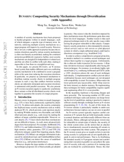 Bunshin: Compositing Security Mechanisms through Diversification (with
  Appendix)