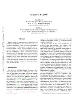 Graph-Cut RANSAC