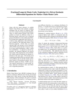 Fractional Langevin Monte Carlo: Exploring Lévy Driven Stochastic
  Differential Equations for Markov Chain Monte Carlo