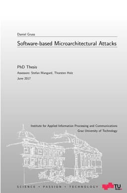 Software-based Microarchitectural Attacks