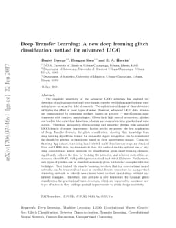 Deep Transfer Learning: A new deep learning glitch classification method
  for advanced LIGO