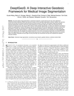 DeepIGeoS: A Deep Interactive Geodesic Framework for Medical Image
  Segmentation