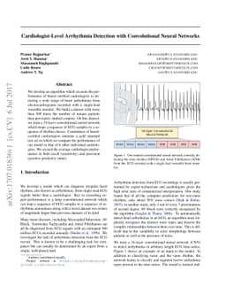 Cardiologist-Level Arrhythmia Detection with Convolutional Neural
  Networks