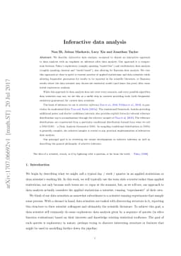 Inferactive data analysis