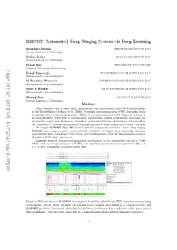 SLEEPNET: Automated Sleep Staging System via Deep Learning