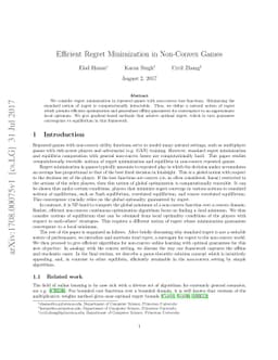 Efficient Regret Minimization in Non-Convex Games