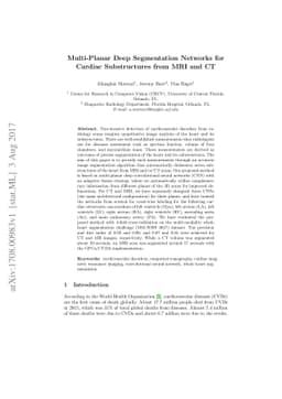 Multi-Planar Deep Segmentation Networks for Cardiac Substructures from
  MRI and CT