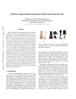 Style2Vec: Representation Learning for Fashion Items from Style Sets