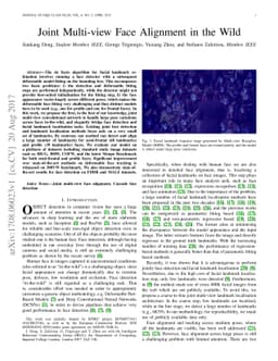 Joint Multi-view Face Alignment in the Wild
