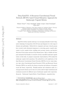 Deep EndoVO: A Recurrent Convolutional Neural Network (RCNN) based
  Visual Odometry Approach for Endoscopic Capsule Robots