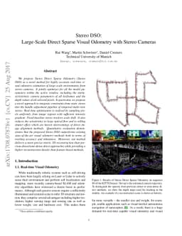 Stereo DSO: Large-Scale Direct Sparse Visual Odometry with Stereo
  Cameras