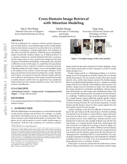 Cross-Domain Image Retrieval with Attention Modeling
