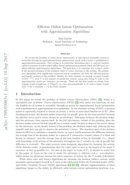 Efficient Online Linear Optimization with Approximation Algorithms