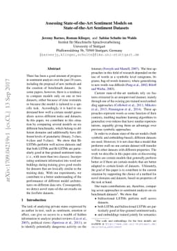 Assessing State-of-the-Art Sentiment Models on State-of-the-Art
  Sentiment Datasets