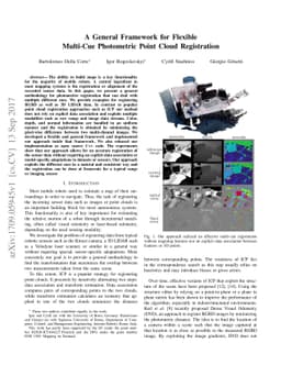 A General Framework for Flexible Multi-Cue Photometric Point Cloud
  Registration