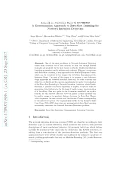 A Grassmannian Approach to Zero-Shot Learning for Network Intrusion
  Detection
