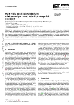 Multi-view pose estimation with mixtures-of-parts and adaptive viewpoint
  selection