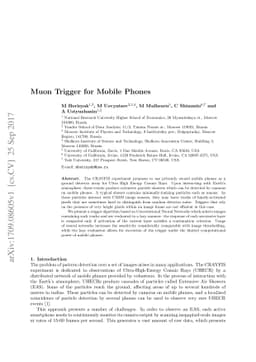 Muon Trigger for Mobile Phones