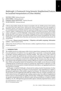MobInsight: A Framework Using Semantic Neighborhood Features for
  Localized Interpretations of Urban Mobility