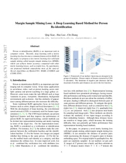 Margin Sample Mining Loss: A Deep Learning Based Method for Person
  Re-identification