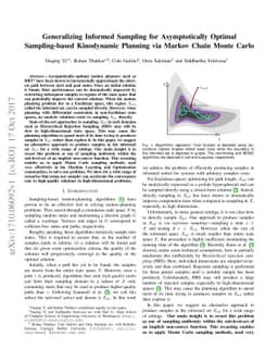 Generalizing Informed Sampling for Asymptotically Optimal Sampling-based
  Kinodynamic Planning via Markov Chain Monte Carlo