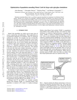 Optimization of population annealing Monte Carlo for large-scale
  spin-glass simulations
