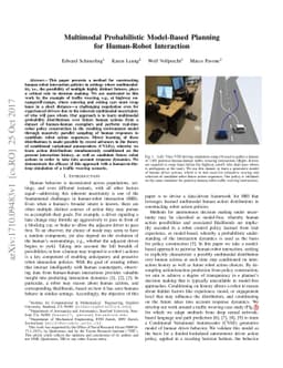 Multimodal Probabilistic Model-Based Planning for Human-Robot
  Interaction