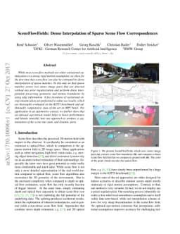 SceneFlowFields: Dense Interpolation of Sparse Scene Flow
  Correspondences