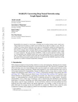 MARGIN: Uncovering Deep Neural Networks using Graph Signal Analysis