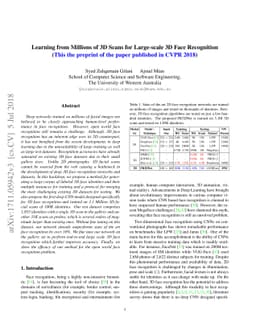 Learning from Millions of 3D Scans for Large-scale 3D Face Recognition
