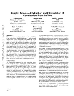 Beagle: Automated Extraction and Interpretation of Visualizations from
  the Web