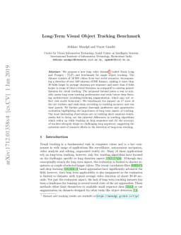 Long-Term Visual Object Tracking Benchmark