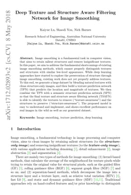 Deep Texture and Structure Aware Filtering Network for Image Smoothing