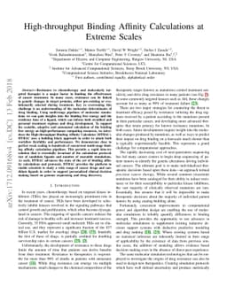 High-throughput Binding Affinity Calculations at Extreme Scales