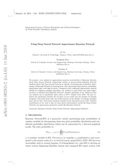 Using Deep Neural Network Approximate Bayesian Network