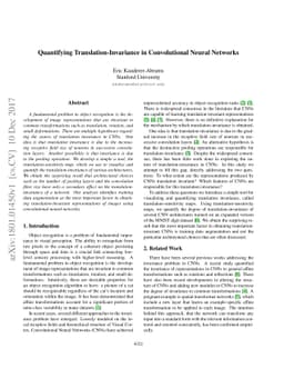 Quantifying Translation-Invariance in Convolutional Neural Networks