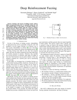 Deep Reinforcement Fuzzing