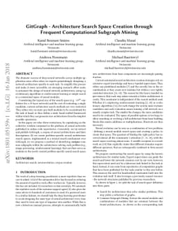 GitGraph - Architecture Search Space Creation through Frequent
  Computational Subgraph Mining
