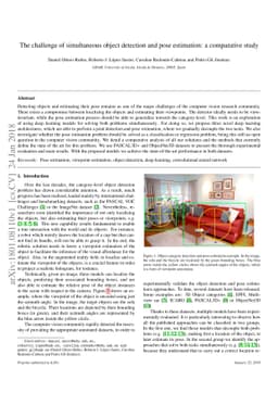 The challenge of simultaneous object detection and pose estimation: a
  comparative study