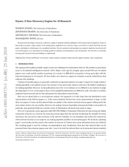 Etymo: A New Discovery Engine for AI Research