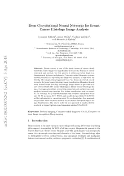 Deep Convolutional Neural Networks for Breast Cancer Histology Image
  Analysis