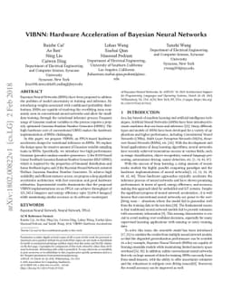 VIBNN: Hardware Acceleration of Bayesian Neural Networks