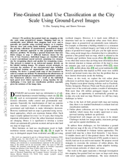 Fine-Grained Land Use Classification at the City Scale Using
  Ground-Level Images